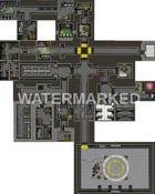 Sci-Fi Bunker Complex Map