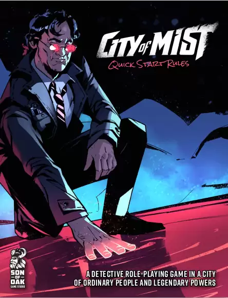 City Of Mist RPG - Player's Guide By Son Of Oak (Tabletop Roleplaying Game Book)