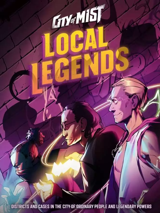 ●SCURVY NATION STUDIOS / Local Legends Local Legends | City of Mist Tabletop RPG (TTRPG) – Son of