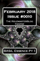 Rolemaster Fanzine Issue 0010