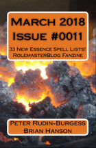 Rolemaster Fanzine Issue 0011