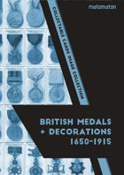 British Medals & Decorations 1650-1915 Collectable Cards Image Collection