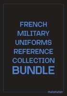 French Military Uniforms Reference Collection [BUNDLE]