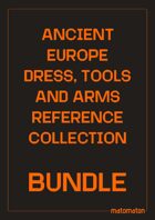 Ancient Europe Dress, Arms & Tools [BUNDLE]