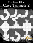 Free Map Tiles: Cave Tunnels 2