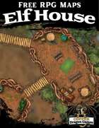 Free RPG Maps: Elf Tree House