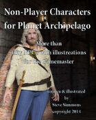 Non-Player Characters for Planet Archipelago