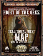 Night of the Grizz Traditional Western Map Tiles