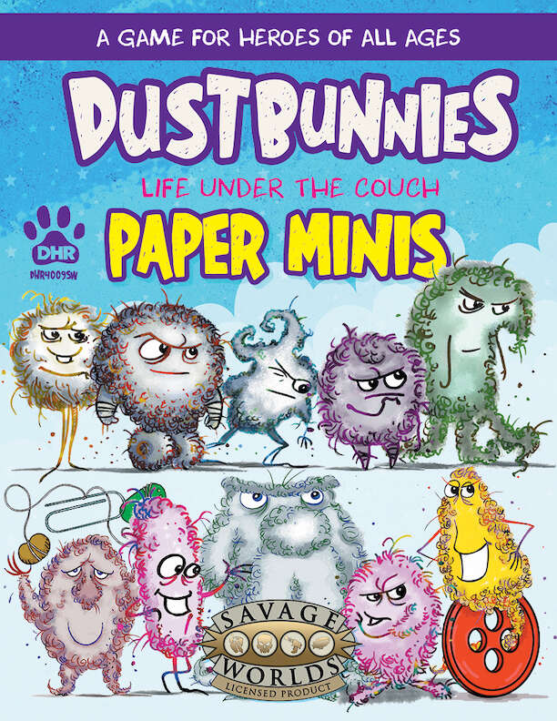 Dustbunnies Paper Minis Dog House Rules Dustbunnies DriveThruRPG Dustbunnies paper minis dog house rules dustbunnies drivethrurpg
