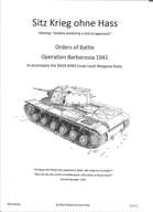 SKOH OrBats Operation Barbarossa 1941