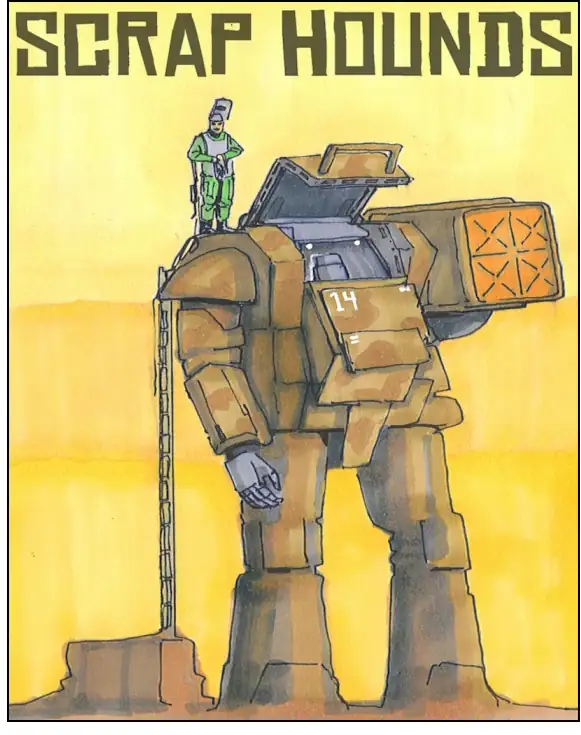 Scrap Hounds: A Solo Mech Skirmish Game of Gritty Survival - Four