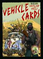 Wasteland Wheels Vehicle Cards