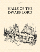 Adventure Framework 18: Halls of the Dwarf Lord