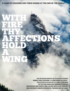With Fire Thy Affections Hold A Wing
