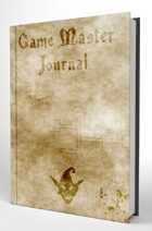 Game Master Journal