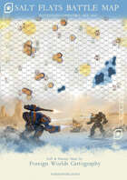 Salt Flats (Battletech-compatible Hexagonal Wargame Map) 31x34