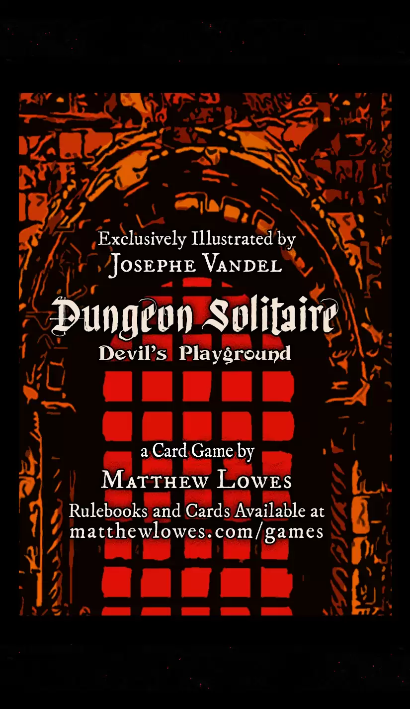 Dungeon Solitaire: Devil's Playground (Tarot-size Cards)