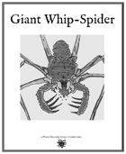 Weekly Beasties: Giant Whip-Spider