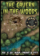 The Cavern in the Woods Map