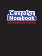 Campaign Notebook