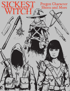 Sickest Witch RPG Pregen Character Sheets and More