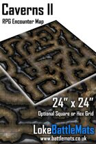 Caverns II 24" x 24" RPG Encounter Map