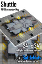 Shuttle 24" x 24" RPG Encounter Map