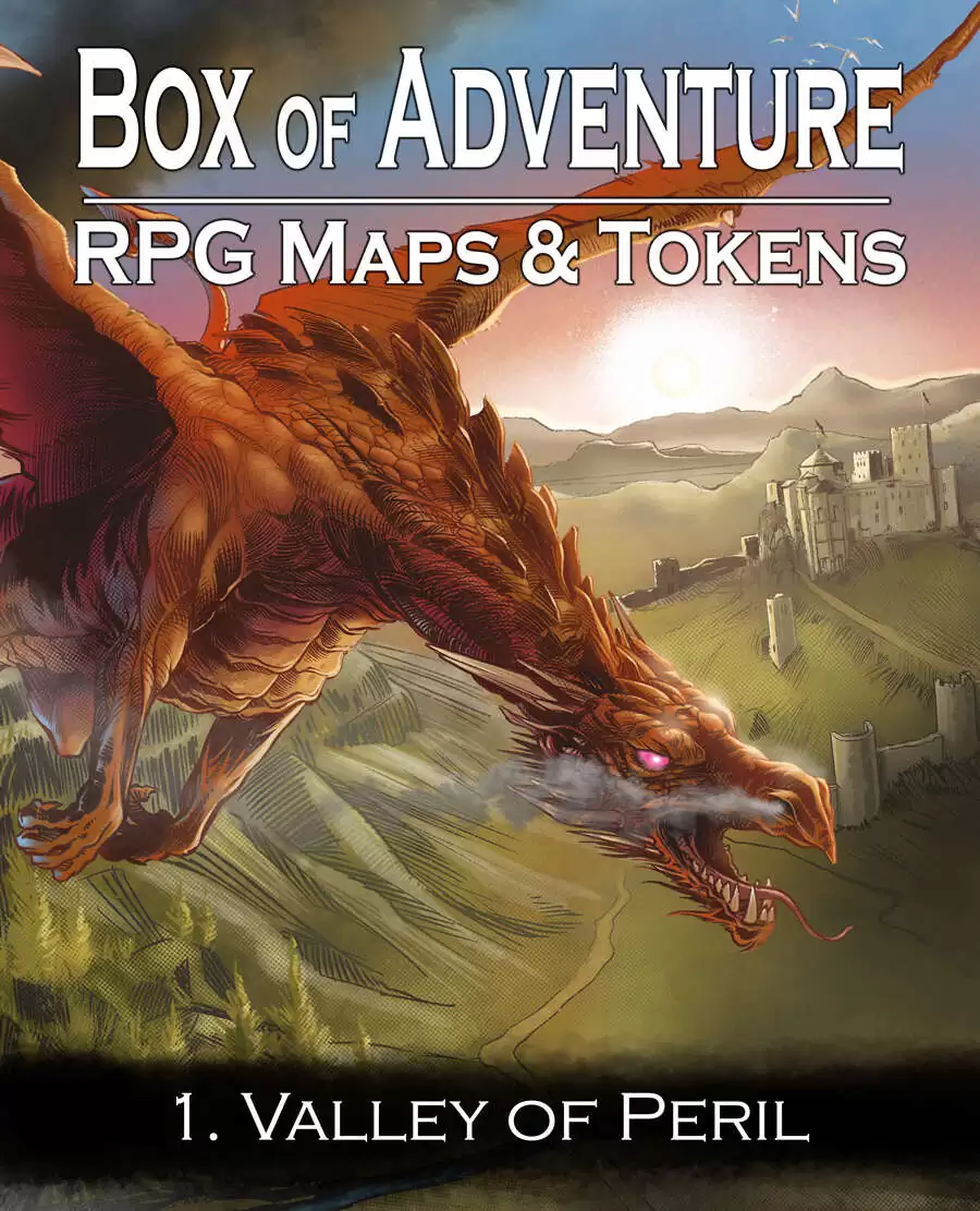 Valley of Peril - Loke BattleMats | DriveThruRPG