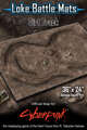 Dirt Track 36" x 24" Cyberpunk RED Battle Map
