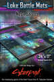 Neon Street 24" x 17" Cyberpunk RED Battle Map
