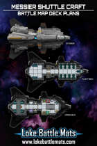 Messier Shuttle Craft - Battle Map Deck Plans