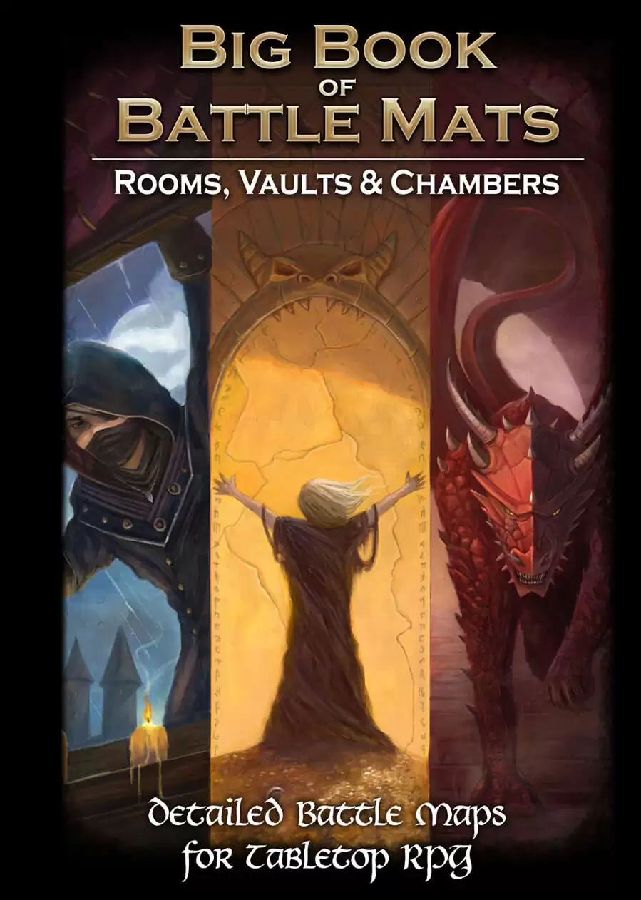 Big Book of Battle Mats - Rooms, Vaults & Chambers - Loke