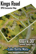 Kings Road 100x30 RPG Encounter Map