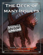 The Digital Deck of Many Insults (100 RPG themed vicious insults)