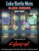 Block Corner - Cyberpunk RED Maps