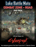 Combat Zone Road - Cyberpunk RED Maps