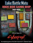 Cargo Ship in Dock - Cyberpunk RED Maps