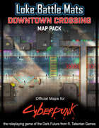 Downtown Crossing - Cyberpunk RED Maps