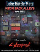 Neon Back Alleys - Cyberpunk RED Maps