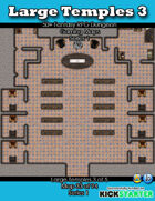 50+ Fantasy RPG Maps 1: (33 of 95) Large Temples 3