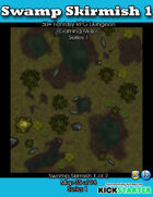 50+ Fantasy RPG Maps 1: (55 of 95) Swamp Skirmish 1