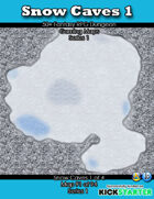 50+ Fantasy RPG Maps 1: (91 of 95) Snow Caves 1