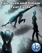 Epic Hero and Villain Feat Cards 1: The Complete Set [BUNDLE]