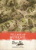 The Village of Murkhil - Fantasy City Map by Daniel's Maps