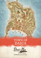 The Town of Daica - Fantasy Island City Map by Daniel's Maps