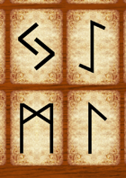 Rune cards mini size