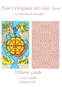 mini Pam's vintage tarot／パムズ・ヴィンテージタロット Pam's Vintage Tarot size