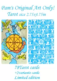 Pam's Vintage Tarot size - LuckyCardStudio | DriveThruCards