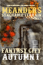 Meanders Map Pack: Fantasy City - Autumn I