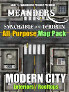 Meanders All-Purpose Map Pack - MODERN CITY EXTERIORS